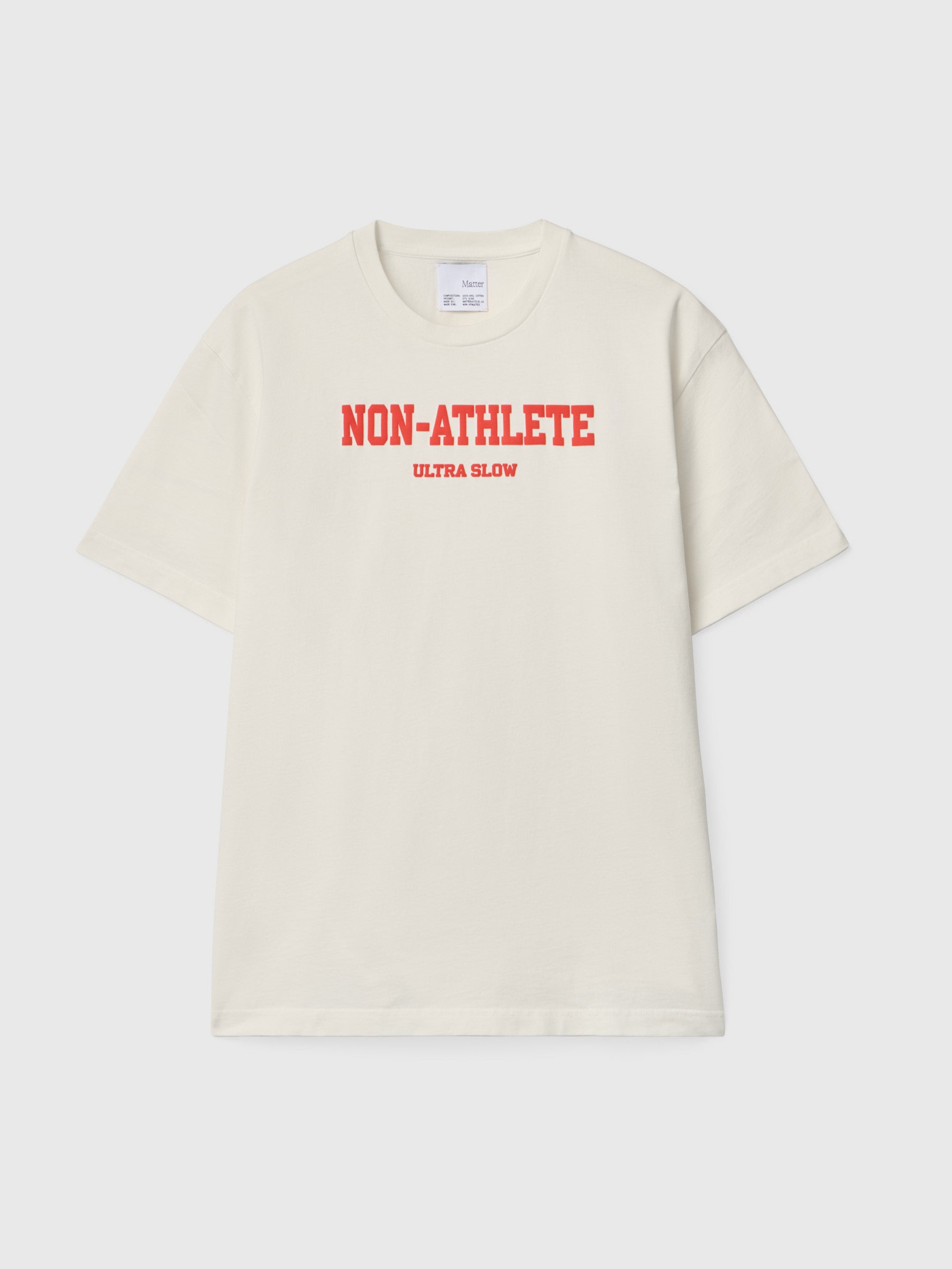 Ultra slow white tee