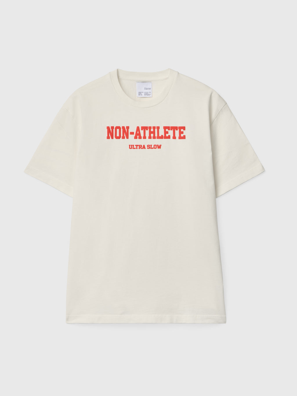 Ultra slow white tee