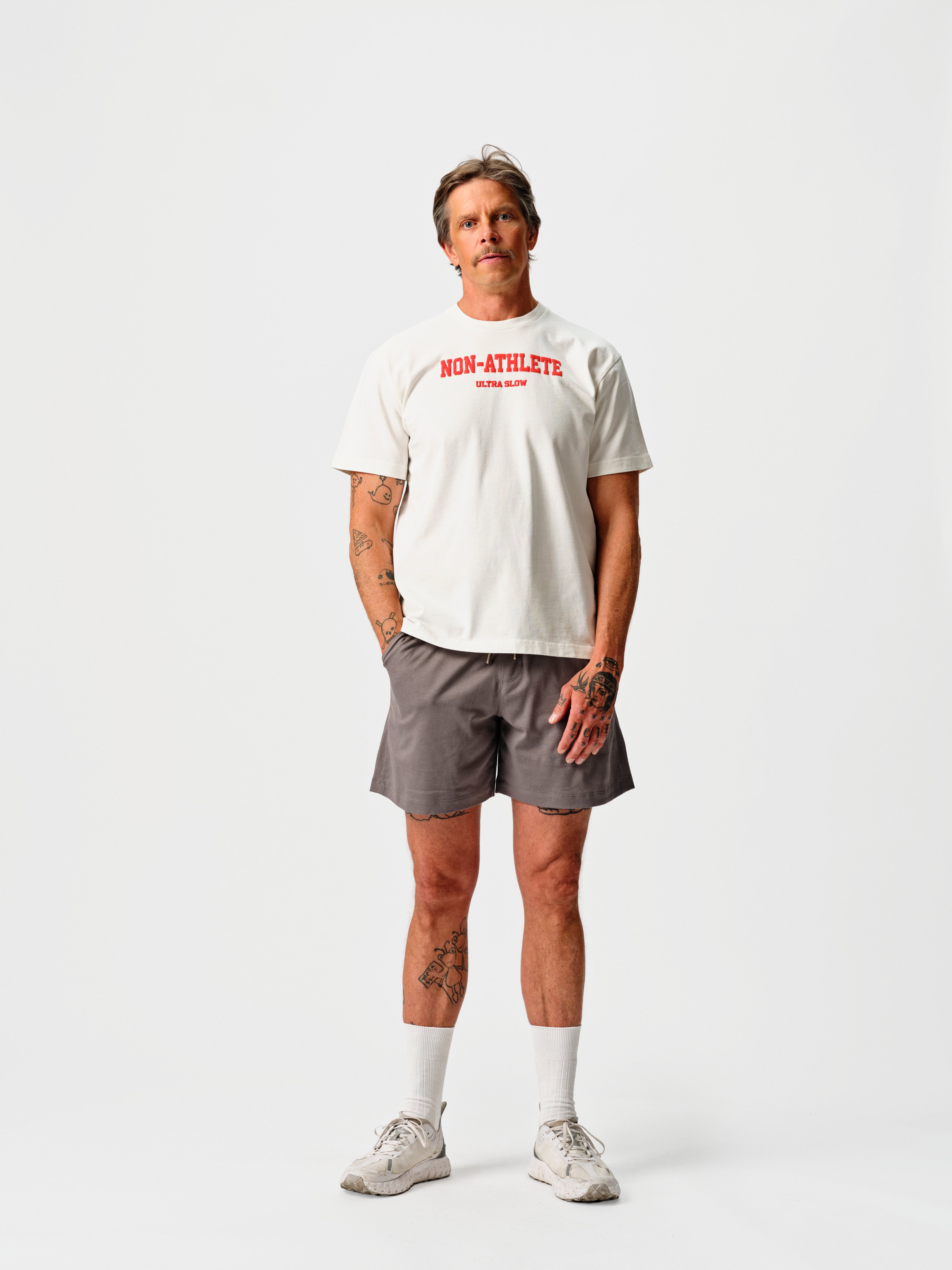 Ultra slow white tee