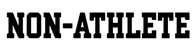 Non-Athlete logo